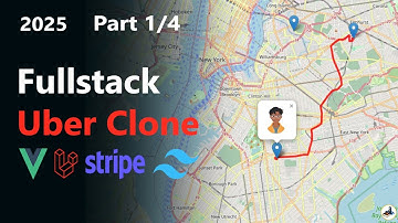 Laravel Reverb and Vue 3 part #1 :  Build A Real-Time Uber Clone | Laravel 11 and Vue 3 | Laravel 11