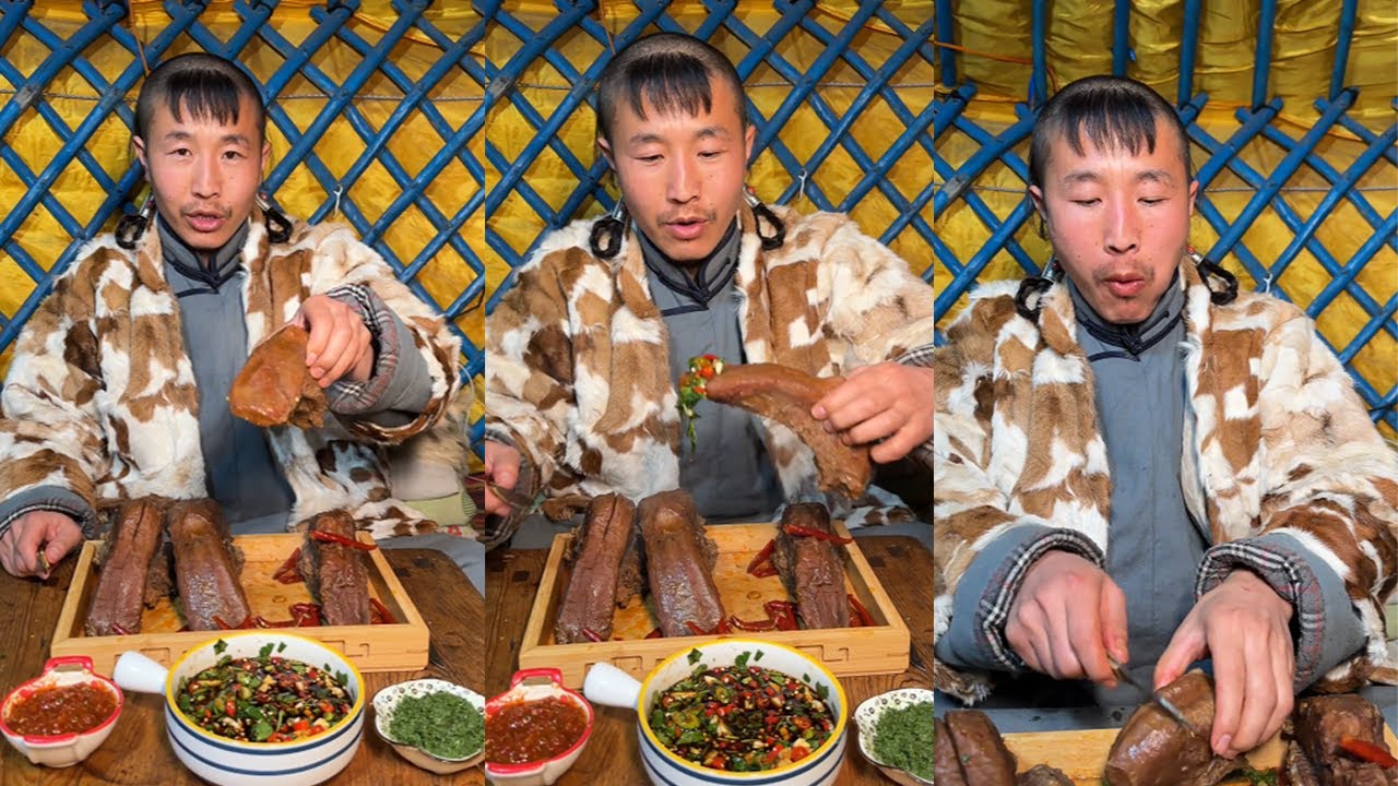 Spicy beef tongue, my younger brother loves it, isn't that great?#food#delicious