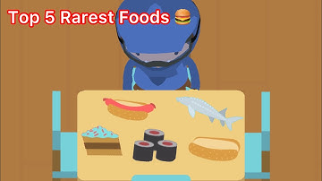 Top 5 RAREST Foods In Sneaky Sasquatch!
