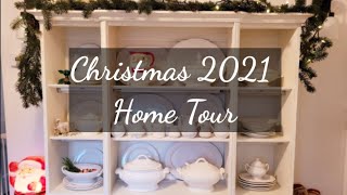 Christmas Home Tour ~ Vintage & Farmhouse Style @crazy4shuz