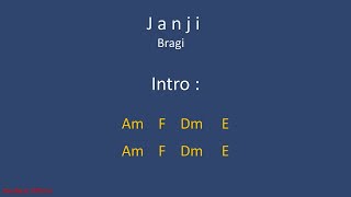 Janji  ( Bragi Band ) - Lirik lagu dan chord Gitar