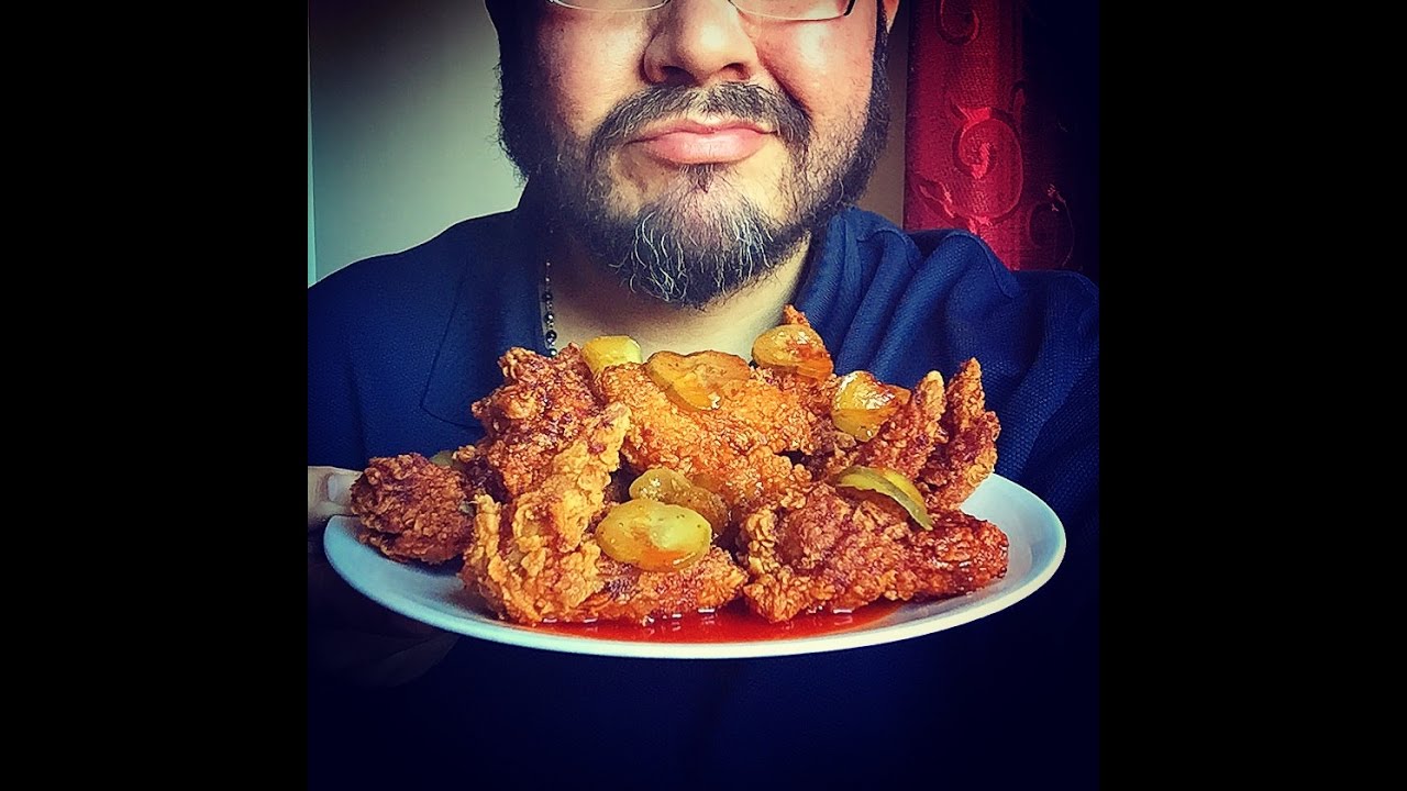 Asmr #489 Острые куриные крылышки из Нэшвилла!