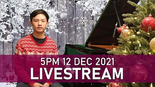 Sunday Piano Livestream - Jealous, Carolina Shout, Let It Snow | Cole Lam 14 Years Old