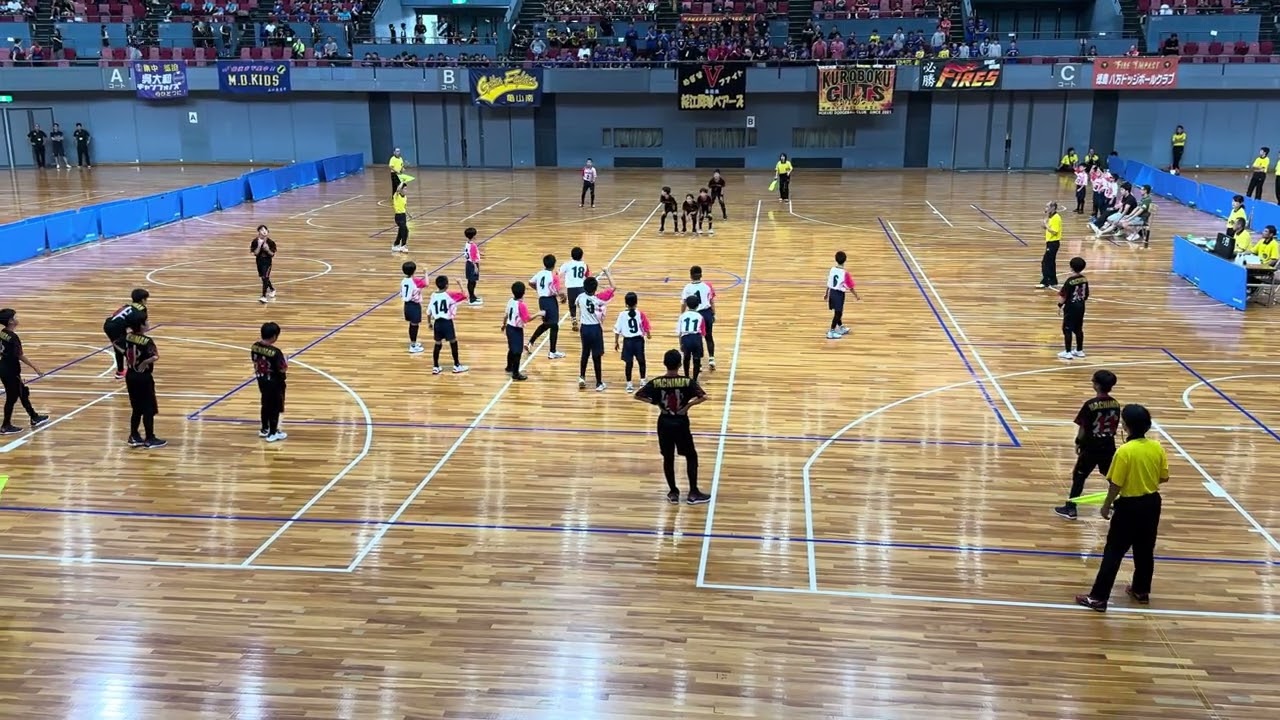 【広島親善2025】決勝戦②  南輝ドッジボールクラブ(岡山)vs 八万ファイヤーインパクト(徳島) #ドッジボール 