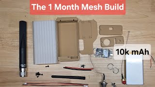Building the big boi Meshtastic / MeshCore node!