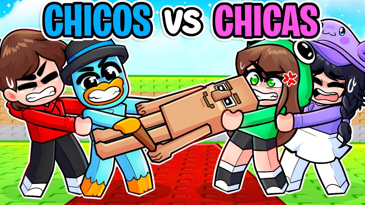 CHICOS vs CHICAS en Steal a Brainrot de 2 JUGADORES! (Roblox)