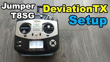 Jumper T8SG DeviationTX configuration setup Multi-Protocol