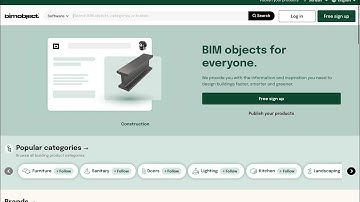 How to download AUTOCAD block or REVIT family for free from @Bimobjectofficial