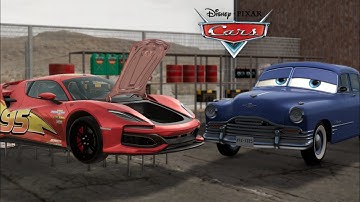 Community Service | Cars Deleted Scene Remake | Lightning McQueen
