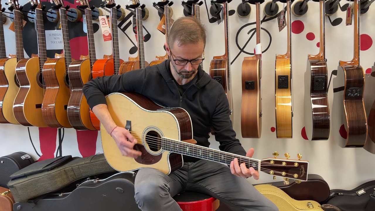 PROVIAMO la CHITARRA ACUSTICA spalla mancante Sigma DRC-41E a cura di borsarionline.it