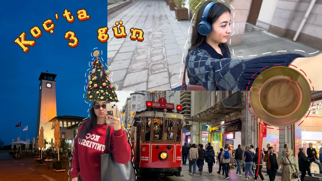 Koç’ta 3 gün l Bolca sohbet, Taksim #koçüniversitesi 