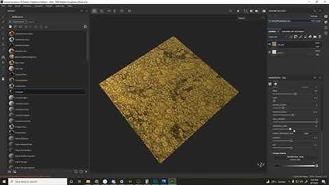 Gold Coins Substance Designer Material