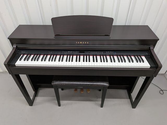 鍵盤楽器 YAMAHA Clavinova CLP-430 Yamaha Clavinova CLP-430 Digital Piano and stool in satin black