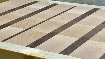 How I make an end grain cutting board (part 1 of 2)