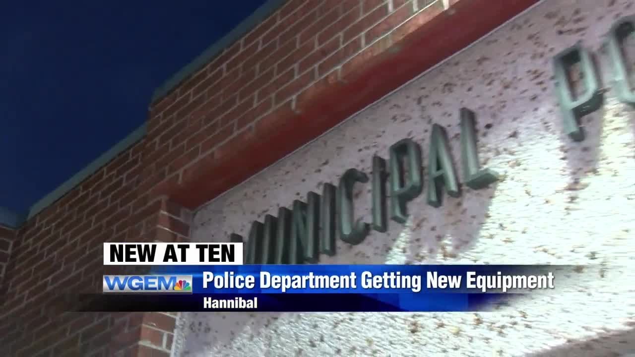 Hannibal police new equipment - YouTube