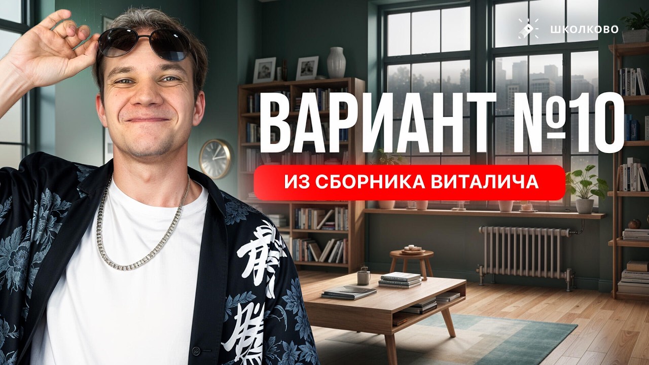 Разбор реального варианта №10 ЕГЭ 2026 по физике | Сборник Виталича