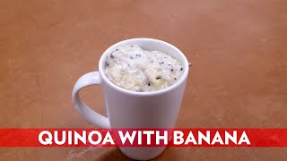 Dining Chef Bites Quinoa With Banana