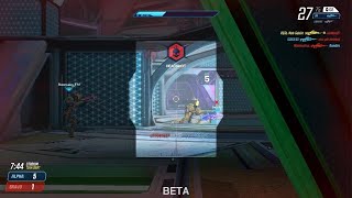 Splitgate 25 kills 0 deaths