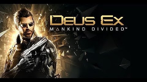 Deus Ex Mankind Divided Walkthrough Part 1 - Intro (PC)