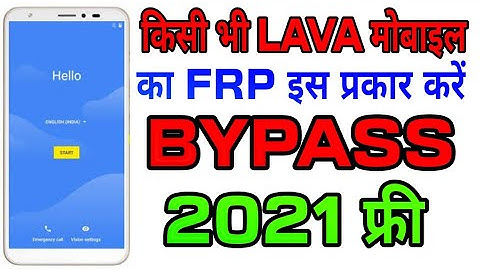 Lava Z61 Frp Unlock \ Google Account Bypass New Trick 100% ok