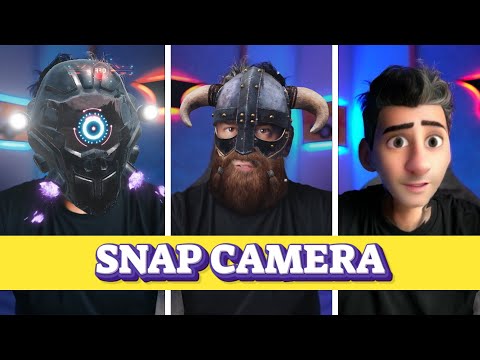 Webcam ile SNAPCHAT Yüz Filtreleri Nasıl Kullanılır? #SnapCamera
