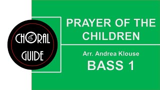 Doa Anak - BASS 1 | Arr A Klouse