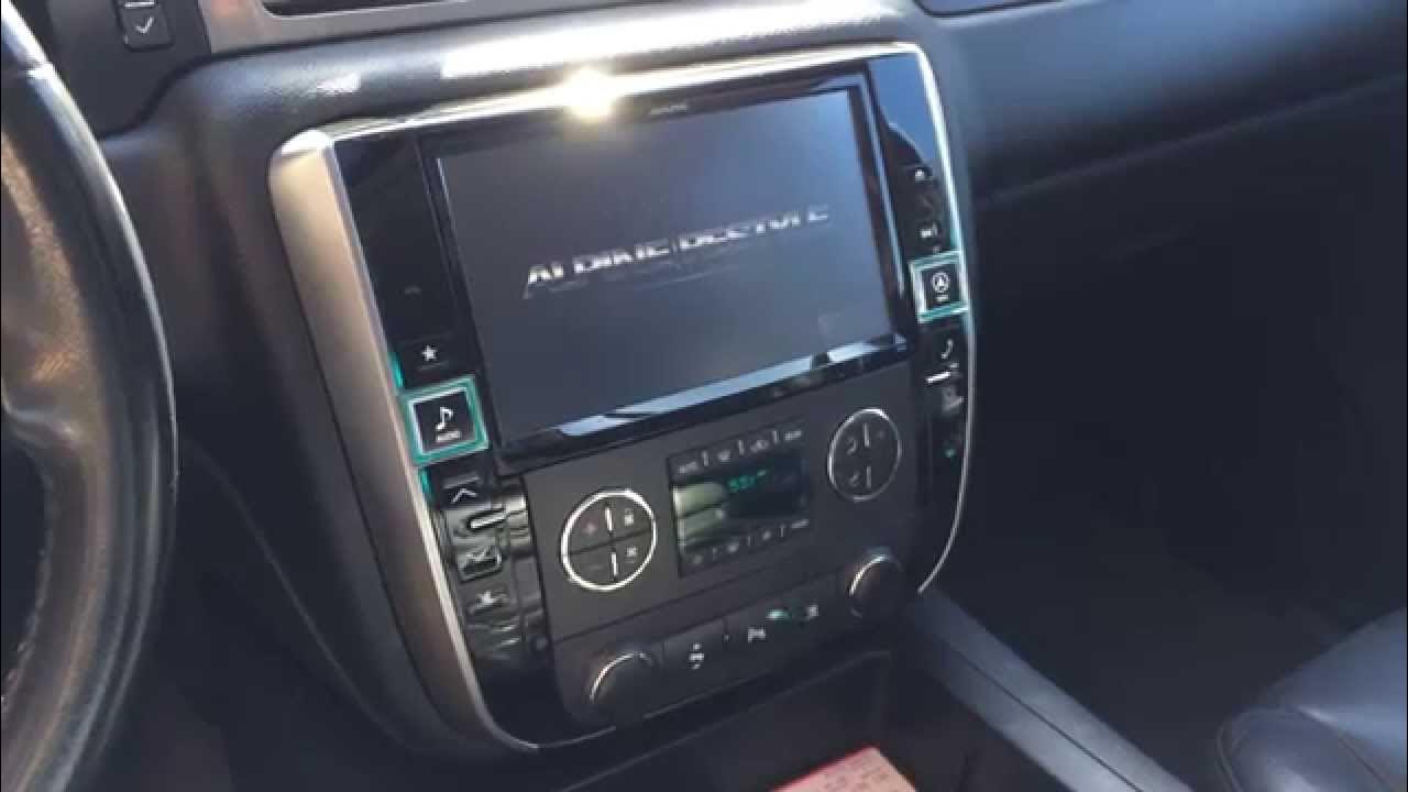 Alpine X009GM Installed Plug and Play 9 inch Navigation Upgrade 2007