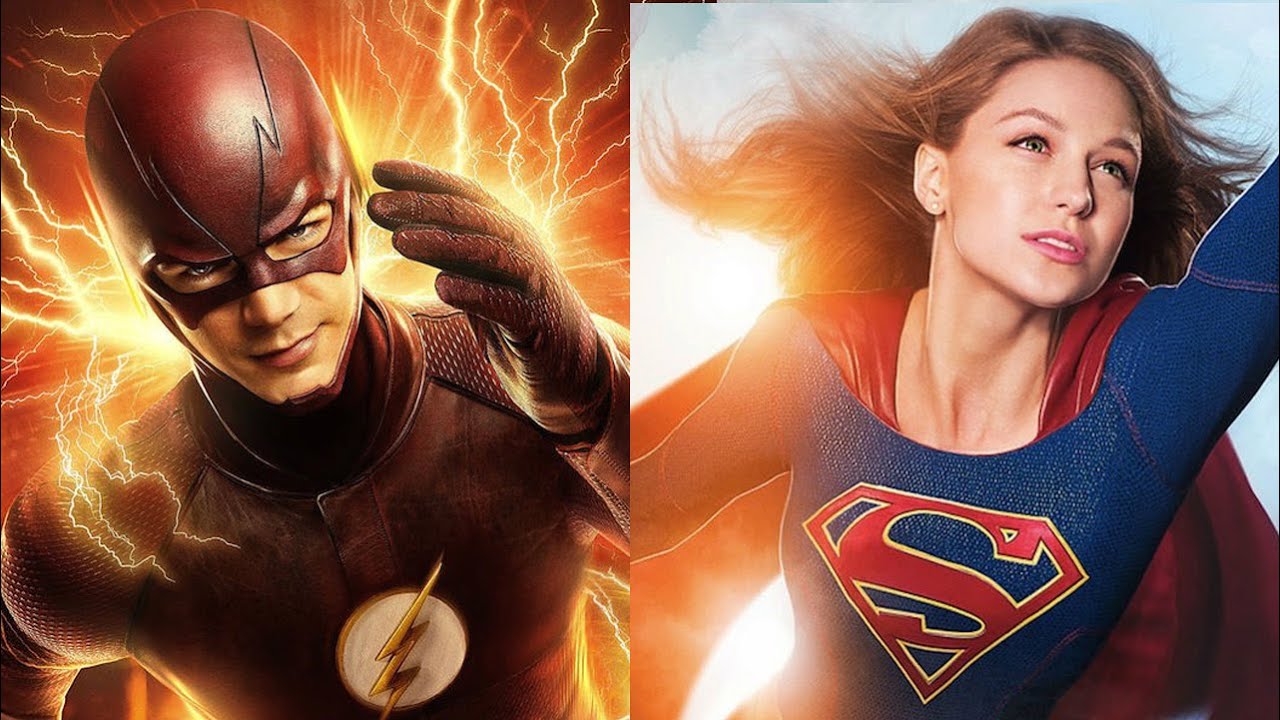 of Supergirl and the Flash are looking forward to the crossover e. movies, ...