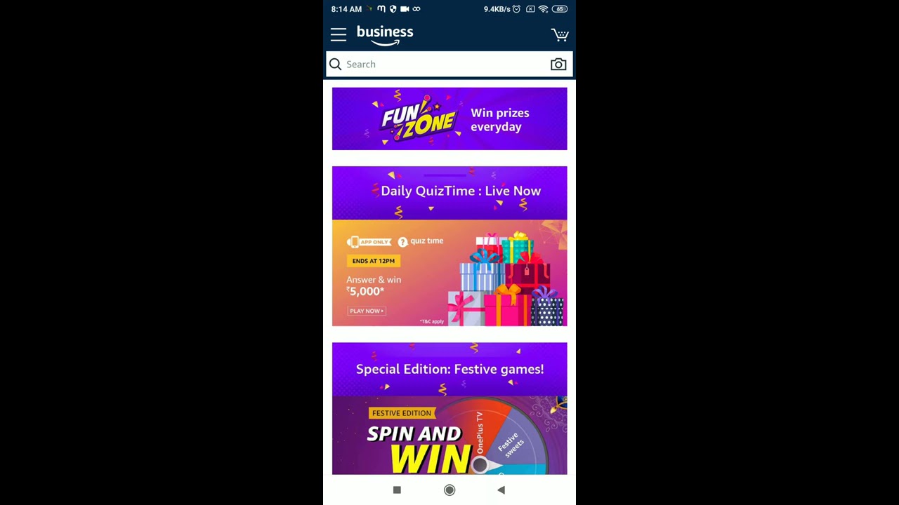 Amazon Daily Quiz Answers Today 31 October 2019 – Win ₹5,000