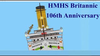 Floating Sandbox/HMHS Britannic 106th Sinking Anniversary