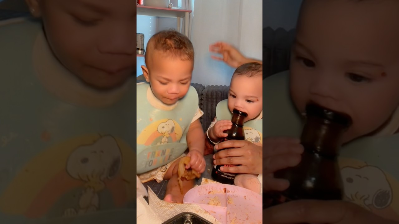Twins and I tried Black Cavern Ketchup Alternative #blackcavern #ketchup #antiketchup #twins