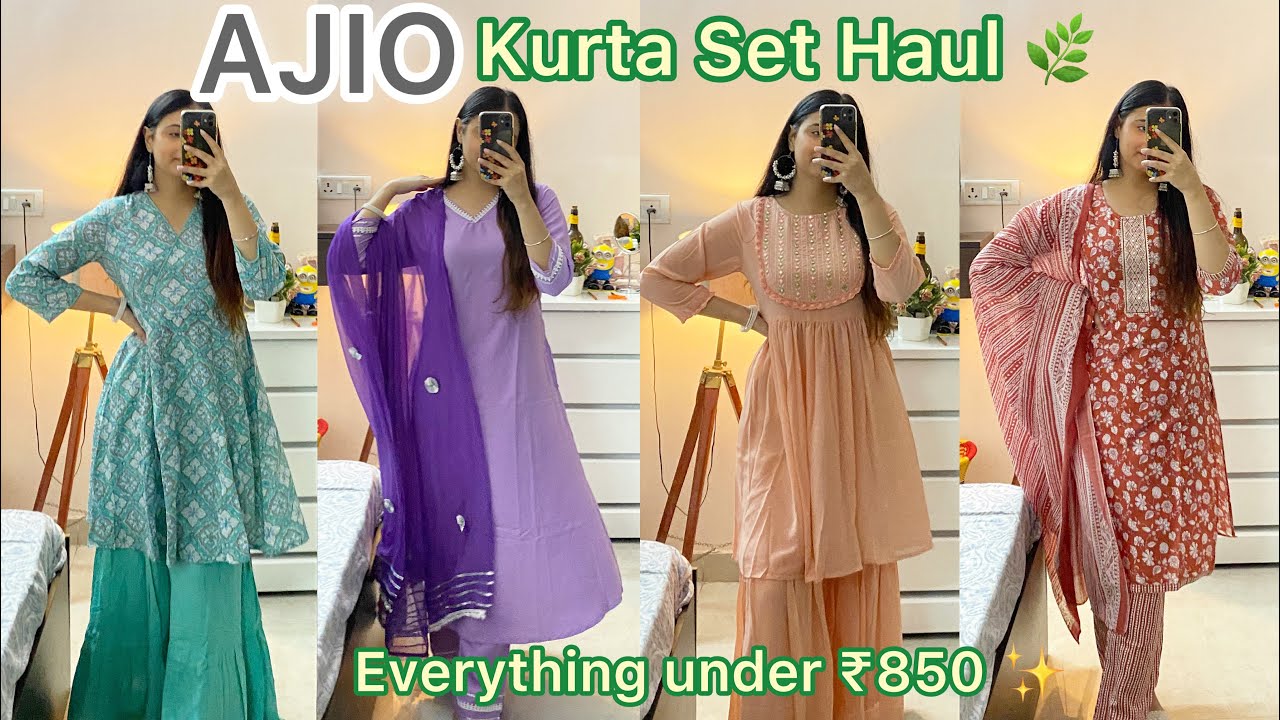 Buy Green Kurta Suit Sets for Women by KIMISHA Online | Ajio.com