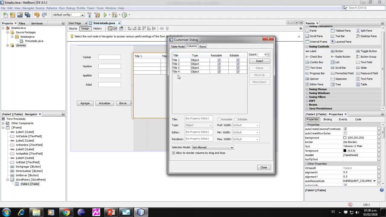 JDBC - MySQL 2018 02 03 parte 1 - YouTube
