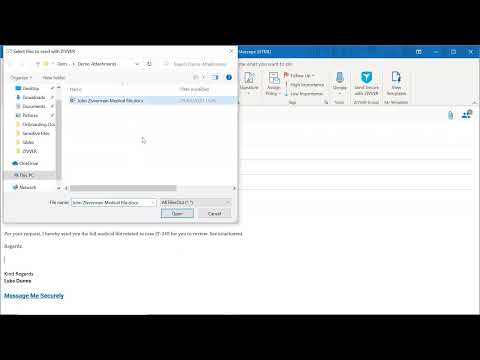Zivver Demo - Secure Email and Secure Large File Transfer Demo - video from Zivver