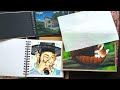 How I store my oil pastel art