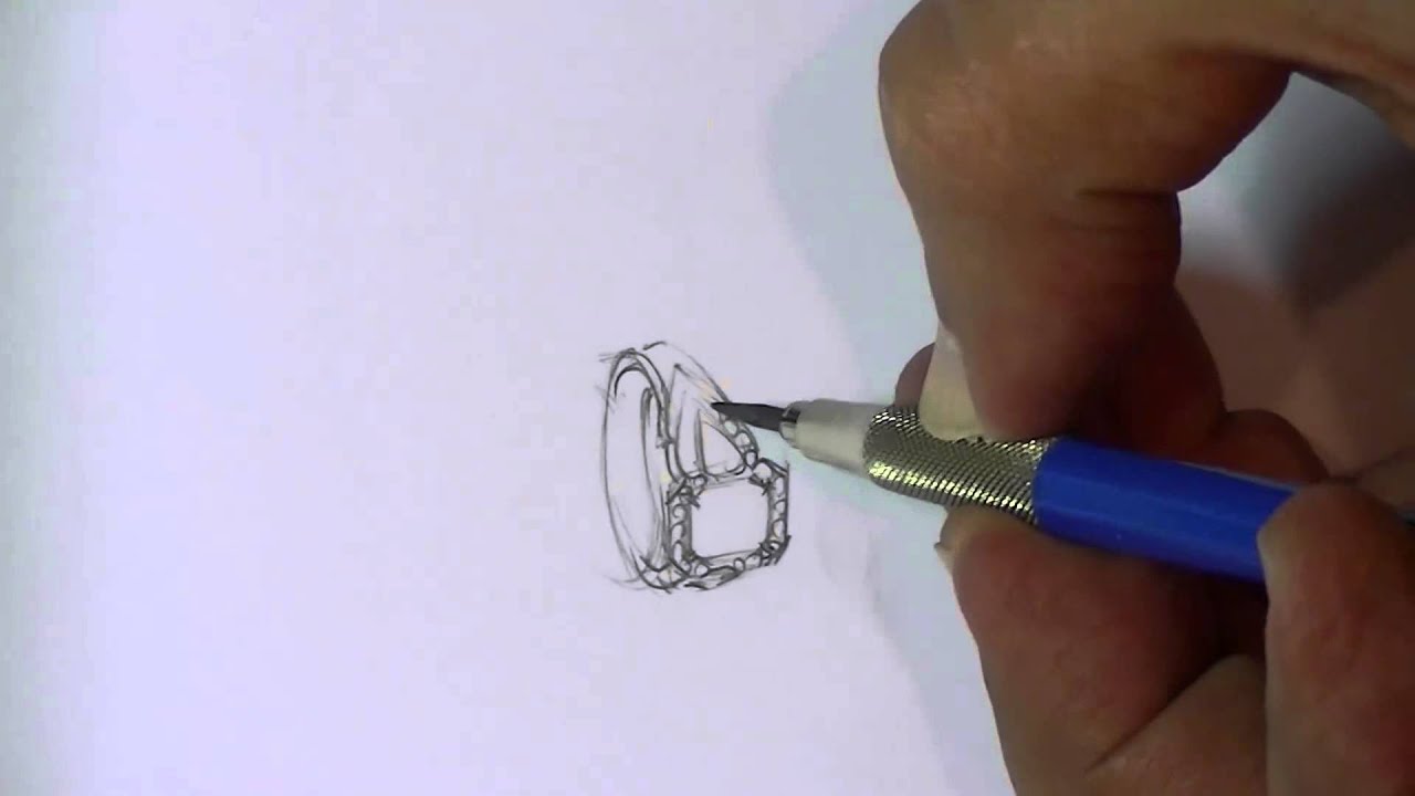 How to draw a ring - #3 - YouTube