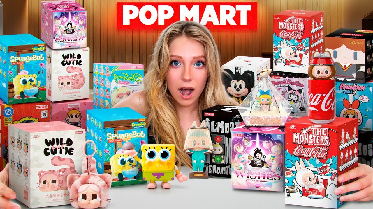 СКУПИЛИ POP MART! Огромная РАСПАКОВКА — ЧТО ВНУТРИ?