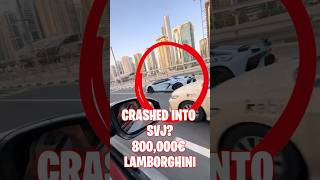 Aventador Svj Crash?