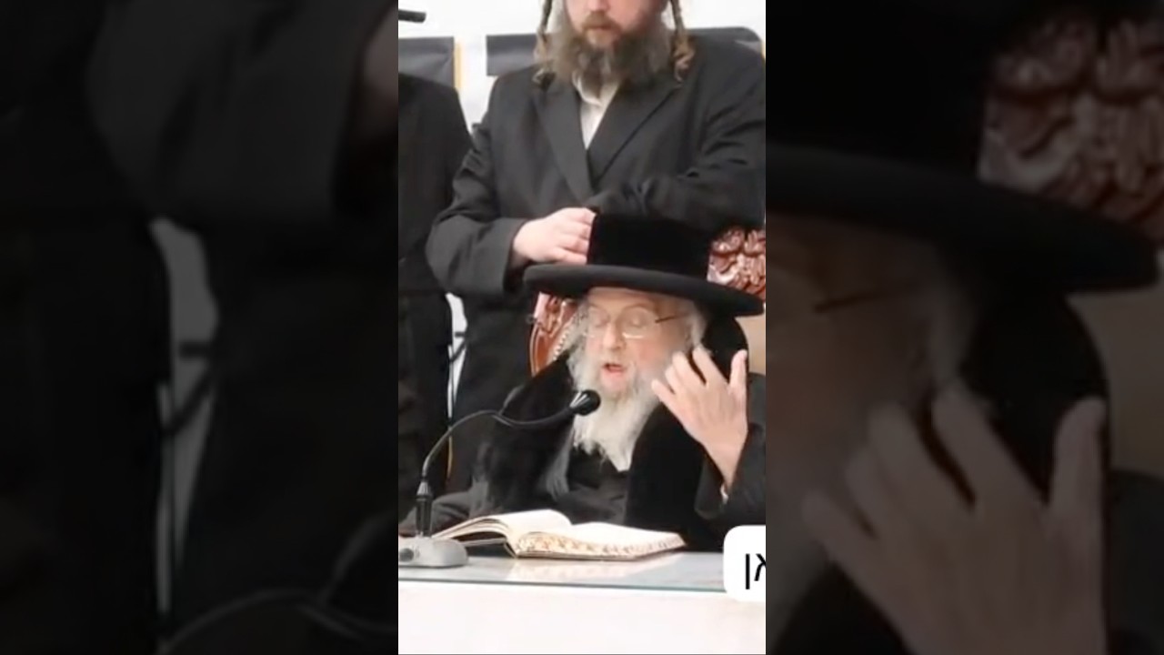 האדמו״ר מפינסק קרלין בדברות קודש נגד פגעי הטכנולוגיה