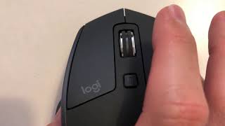 Demonstrating hyper efficient scrolling on Logitech MX Master 2S wireless mouse