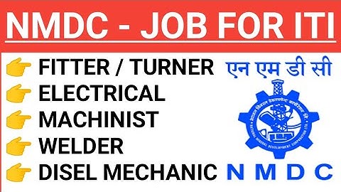 NMDC vacancy for ITI || nmdc job for ITI and middle pass || NMDC ITI job || Nirakar sir