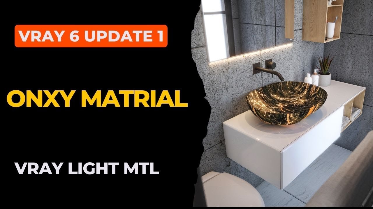 Onyx Stone Texture in 3dsmax & Vray 6 Backlit Marble Stone YouTube