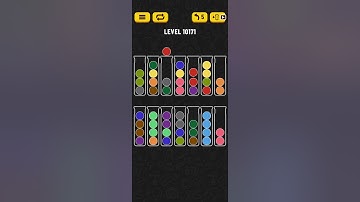 Ball Sort Puzzle Level 10171 / Water Sort Puzzle Level 10171  / all the same