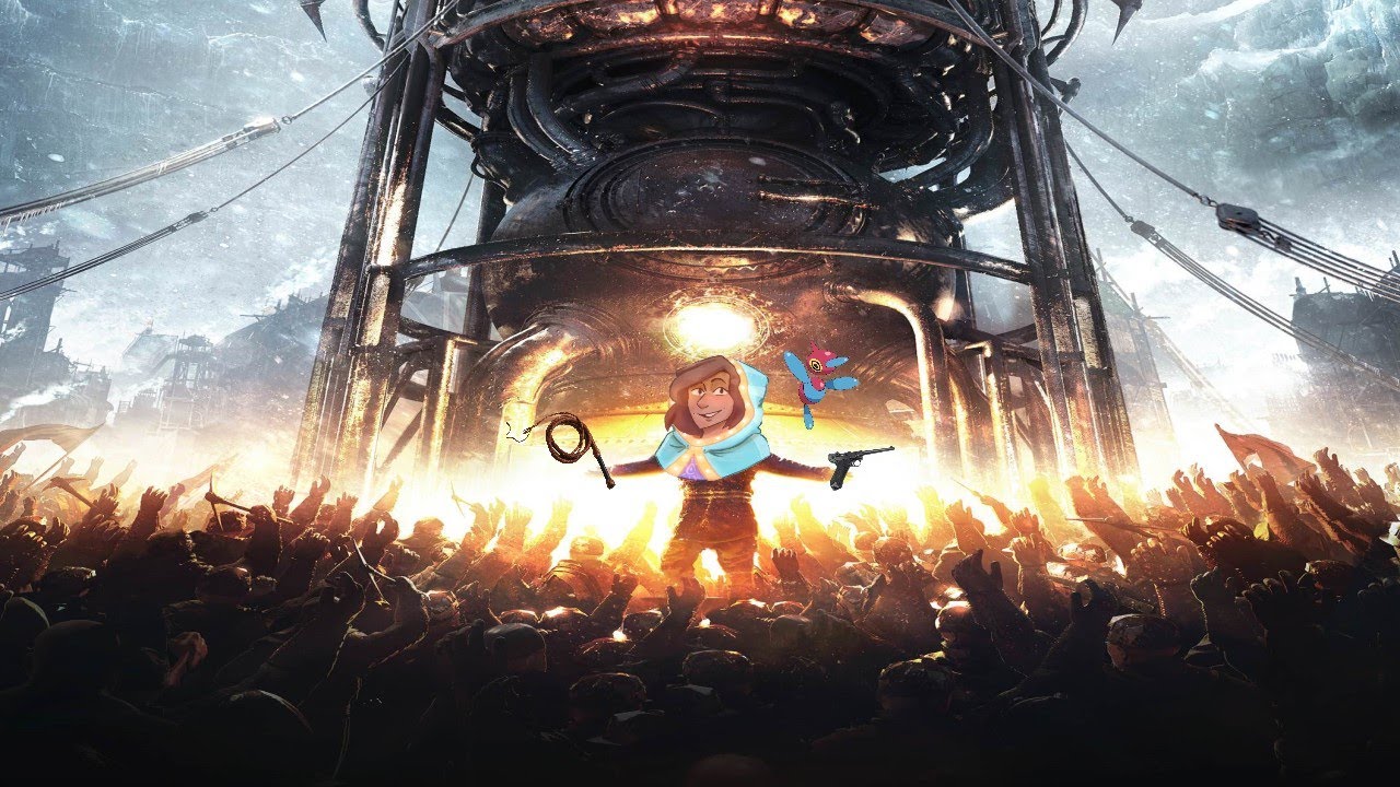 IM MAKING GRILLED CHEESE AND THE WHITE OUT CANT STOP ME!!! ( Frost Punk ) First time playing