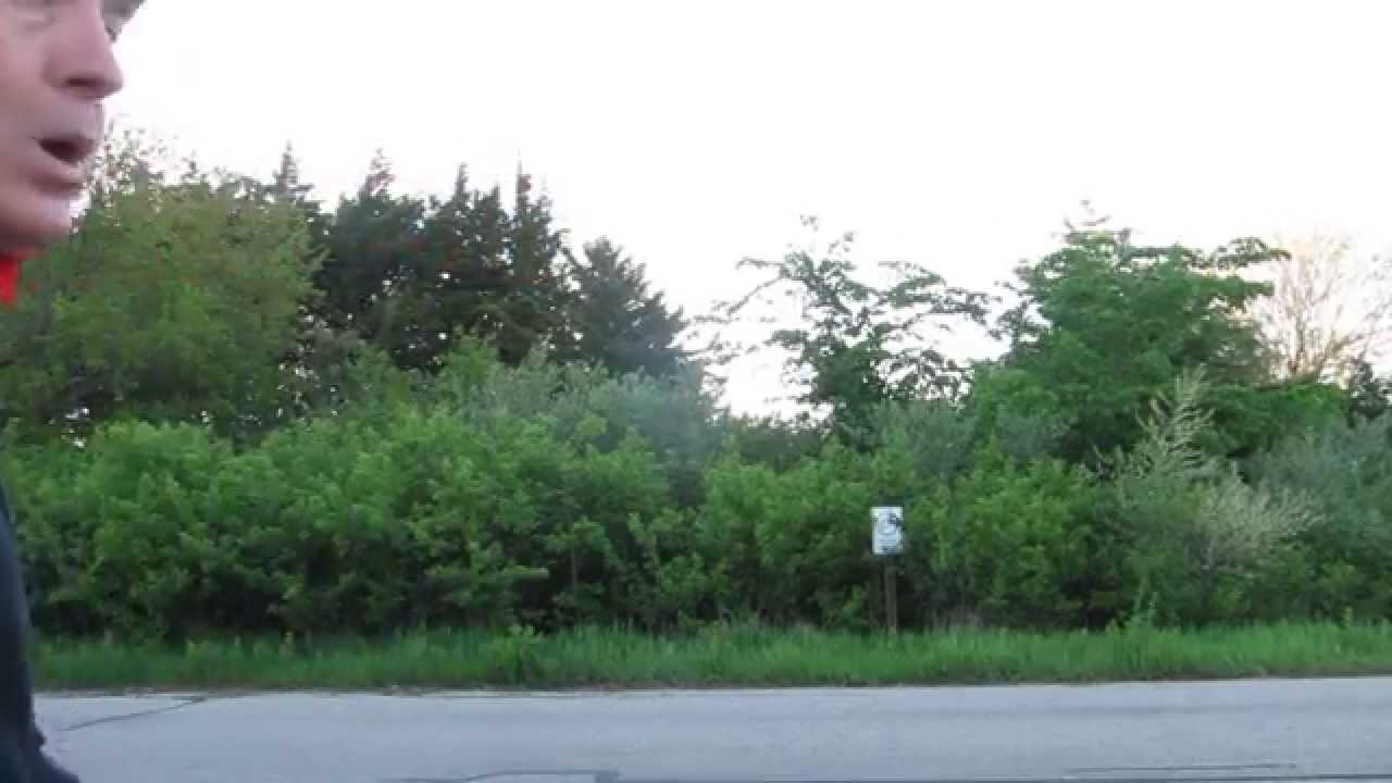 Powerbocking fail, man falls into tailgate on jumping stilts, dog comes to the rescue!