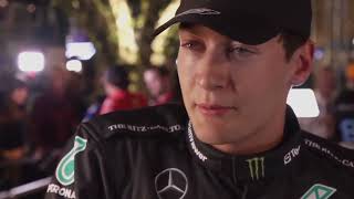 George Russell Post Quali interview Saudi Arabia GP 2023 #f1 #georgerussel