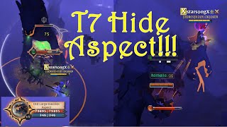 【Albion Online】Tier 7 Hide Aspect! But some cute thief try to steal it! Can I get it? #albion #阿爾比恩