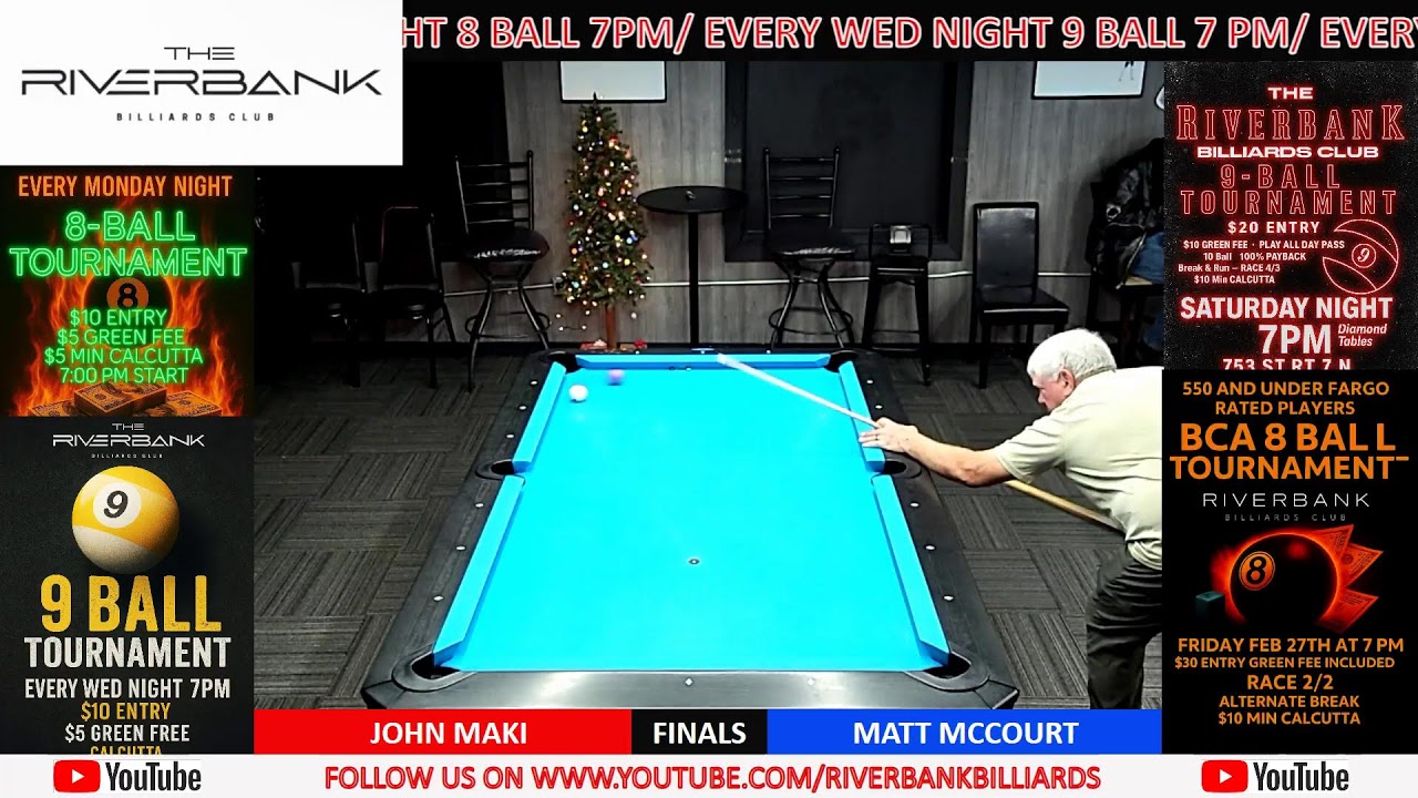 EVERY WED NIGHT 9 BALL