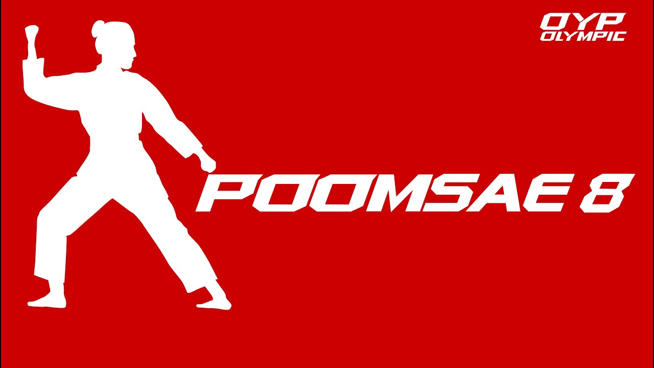 สอนเทควันโดสายน้ำตาล2 พุมเซ่8 Poomsae8 by OYP Olympic Thailand