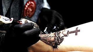 Adrian Delgado adtattoos sacred heart tattoo